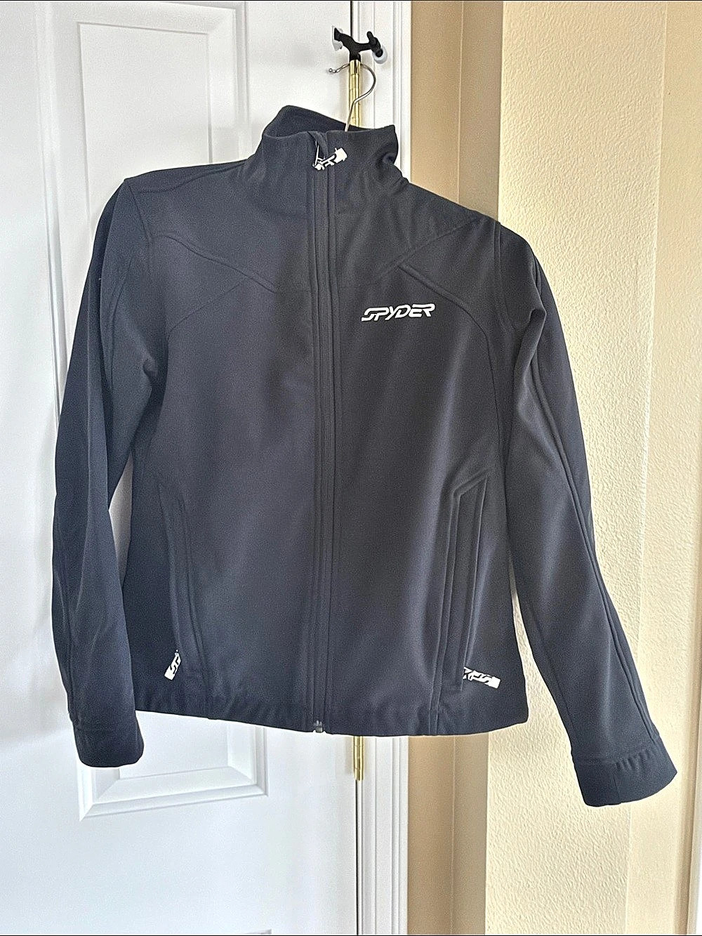 Spyder Transport Soft Shell  Women Black Jacket Size Small